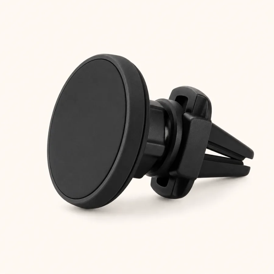 Support smartphone magnétique ventilé