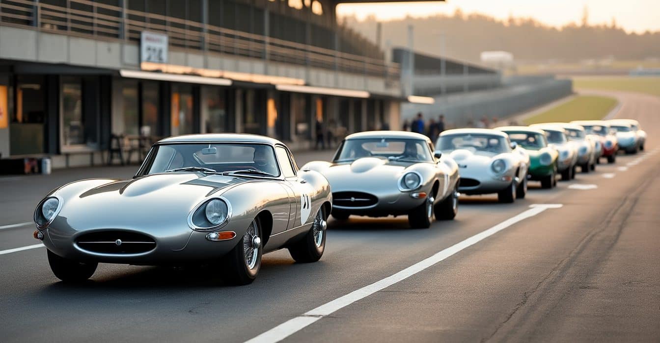 Jaguar E-Type Lightweight : les douze exemplaires de compétition