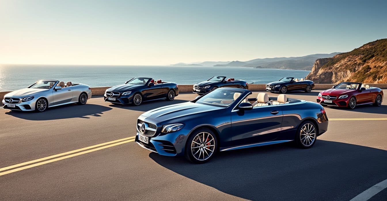 Mercedes Classe E Cabriolet : la gamme et les motorisations essence